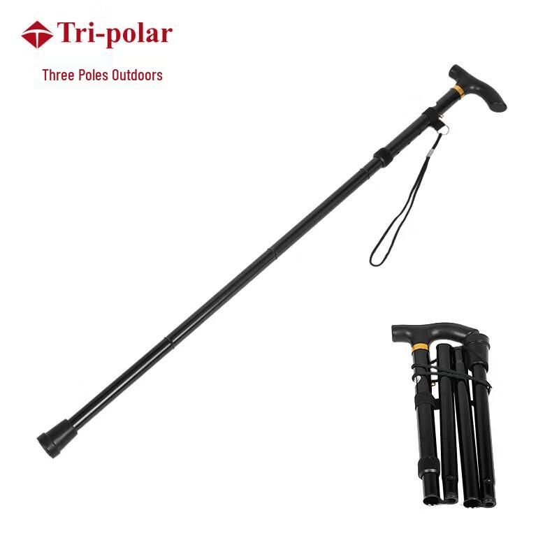 Tri-polar TP3902 Telescopic 4-Section Aluminum Trekking Pole