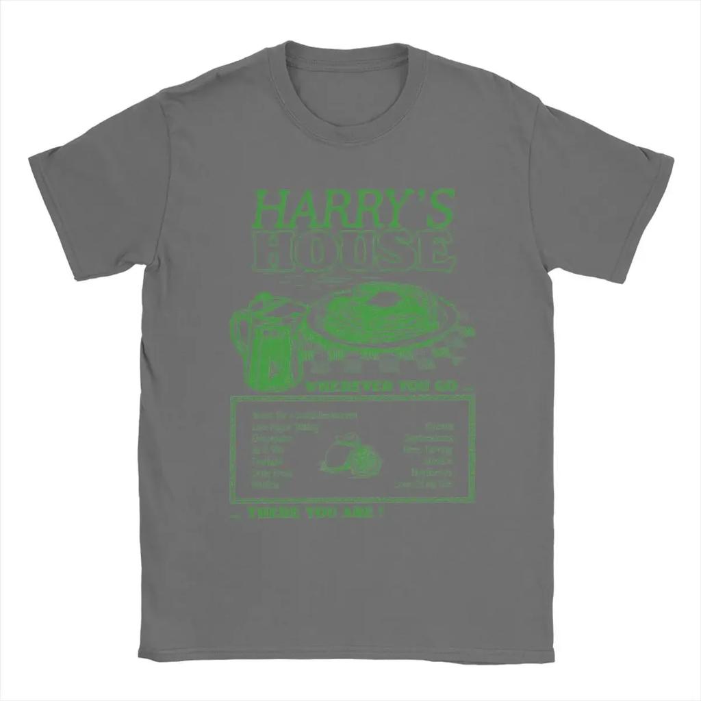 Round Neck Short Sleeve T Shirt Printing Clothing Harrys House Styleu T-Shirts for Fun Cotton Tee Shirt graphic clothing