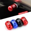 For Nissan MBQ14pc 3D Aluminum Alloy Car Badges Wheel Tire Valve Cap Covers Auto Accessories for Nissan X-trail Qashqai Note Juke Sentra Patrol