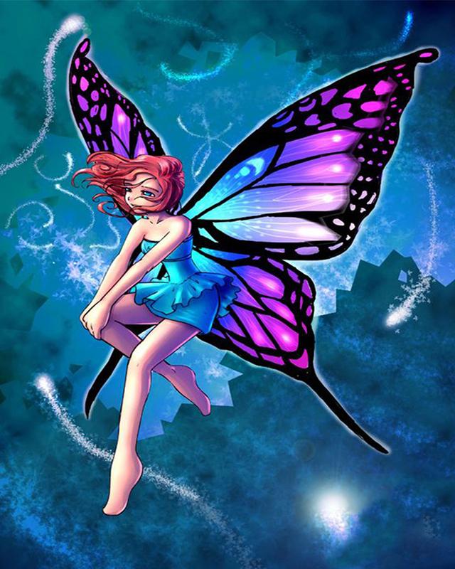 Алмазная картина, полная круглая квадратная эльфы и ангелы, 5D DIY Алмазная вышивка, распродажа, фантазийная мозаика, домашний декор