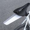 Bicycle Saddle Fender Waterproof Lightweight Universal MTB Mountain Road Bike Seat Rear Mud Splash Guard Mudflap Bike Accessories
