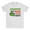 Хэллоуин Зомби Plants Zombies Футболка Летняя Хлопковые Футболки Для Унисекс Новинка Повседневная Футболка С Коротким Рукавом Винтажный Топ Футболки