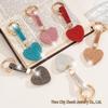 Милый Мультяшный Брелок-Подвеска Сердце со Стразами