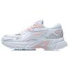 Li Ning Амортизирующие Скользкие Устойчивые к истиранию Дышащие Легкие Низкие Спринтерские Беговые Кроссовки Женские Белые ARLR004-3