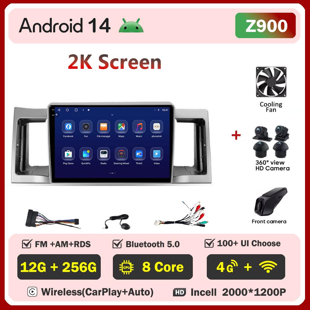 Автомобильный видеоплеер для Geely SC7 2011-2015 Carplay Android 14 авто радио интеллектуальная система GPS навигация сенсорный экран 5G Wifi