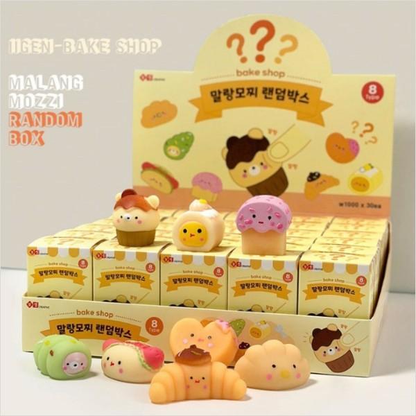 Мягкая коробка для моти, 30 штук (коробка) Мягкая сжимаемая натирка Bake Shop, 1 коробка, популярные корейские игрушки