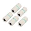 5 Rolls Adhesive Thermal Paper 2.2in Long 1in Wide Printing Transparent Thermal Sticker Paper for Photo Document Webpage