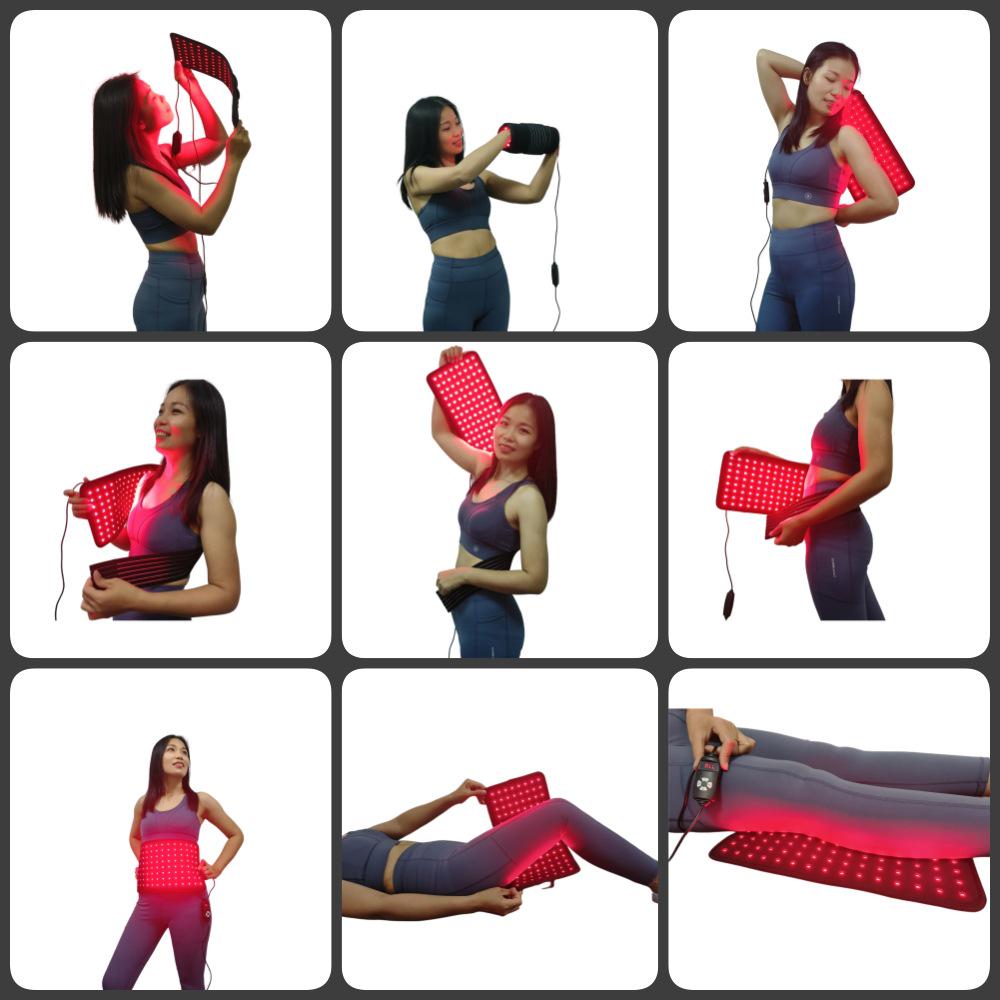 Портативный пояс для инфракрасной терапии с регулируемым нагревом