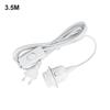 1.8/3.5m Power Cord Cables E26 E27 Half Teeth Lamp Base Holder With Switch Wire EU Plug For Pendant Led Bulbs Home Hang Lamp