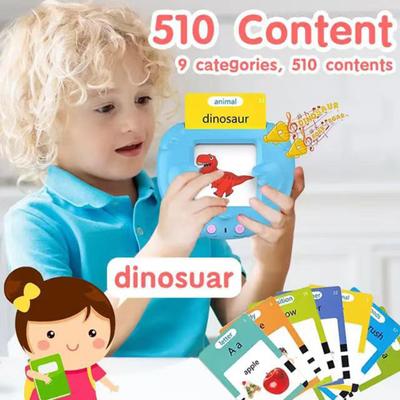 1 набор говорящих флеш-карточек, обучающая игрушка с 112/255 карточками, машина для раннего обучения детей, путешествия, дошкольники, малыши, алфавит, слова, чтение, обучающая игрушка