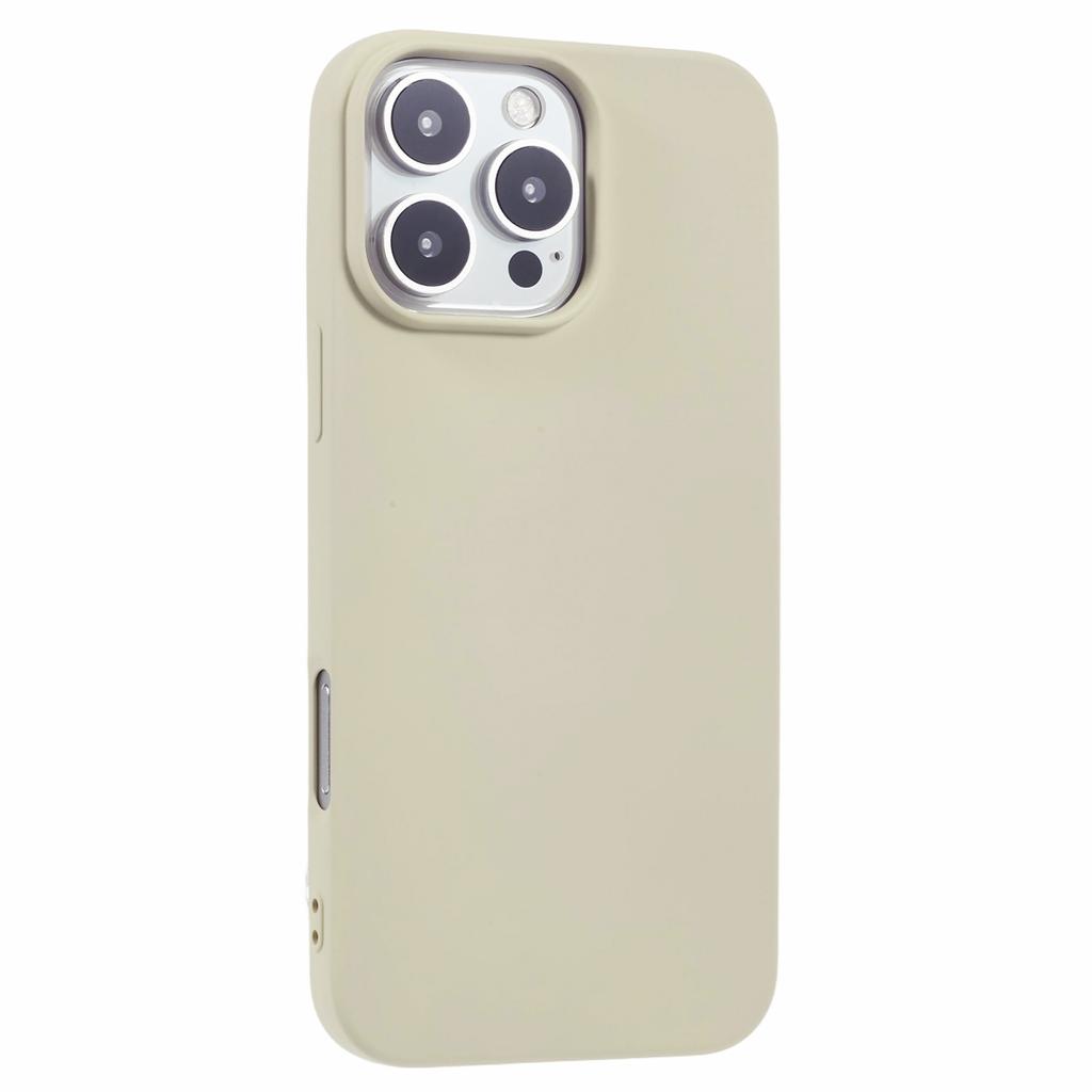 For iPhone 16 Pro Max TPU Case Shockproof Soft TPU Fiber Lining Phone Cover