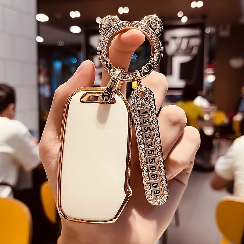 Подходит для KiaK3 Чехол для ключаK4Smart Runkx3SorentoK5Yi Rankx57Cachet Чехол для автомобильного ключа с пряжкой