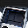 Подходит для обновленной Tesla Model YL/3Y, набор органайзеров для центральной консоли, подстаканник, бокс для хранения