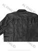AL KHALID Men's Leather Jacket Black Genuine Lambskin Leather Jacket Motorcycle Stylish