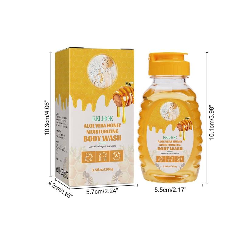 Медовый гель для душа Глубокое очищение Отшелушивание Увлажнение Красота Укрепление Отбеливание Кожа тела Гель для душа