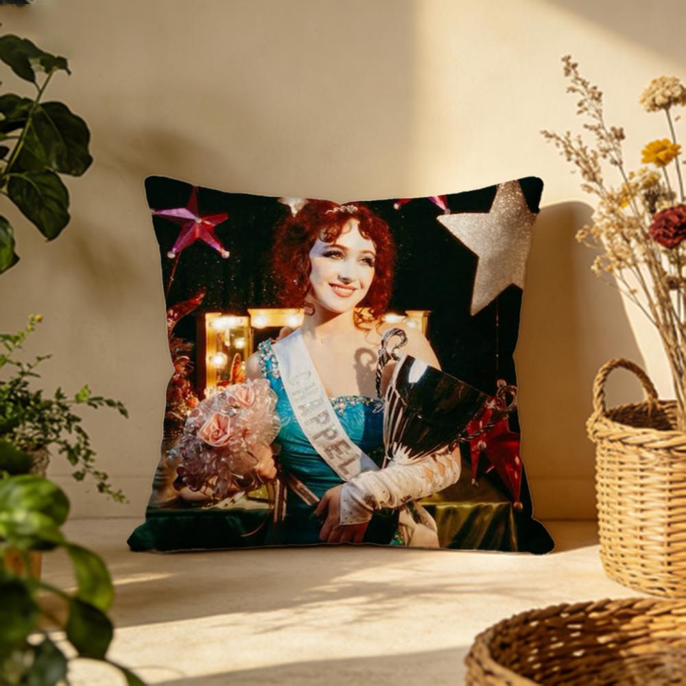 Trendy CChappell Roaned Cushion Cover Versatile DoubleSided Pillow Case Fit for Sofa Bed Car Daily Decor