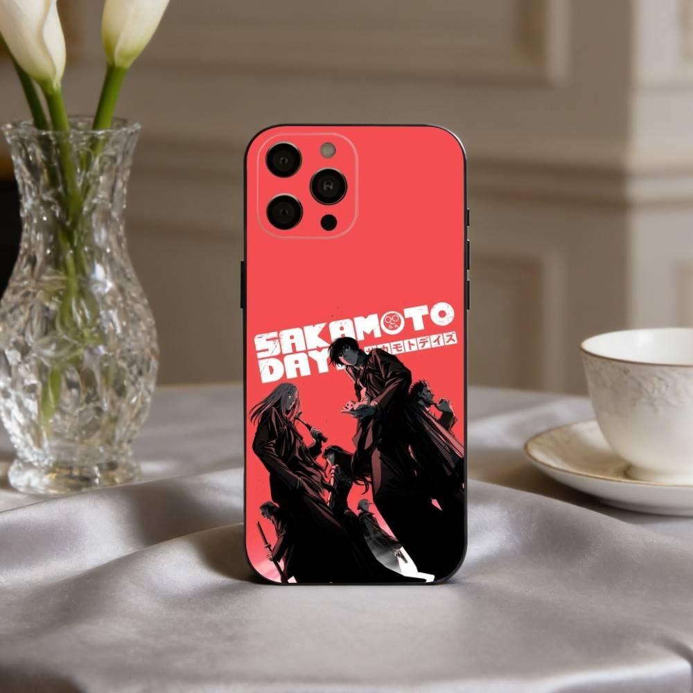 Чехол для телефона с аниме S-Sakamoto-O D-Days, силиконовый, мягкий, для IPhone 17pro 16 15 14 13 12 11 X XR Plus Pro Max Plus