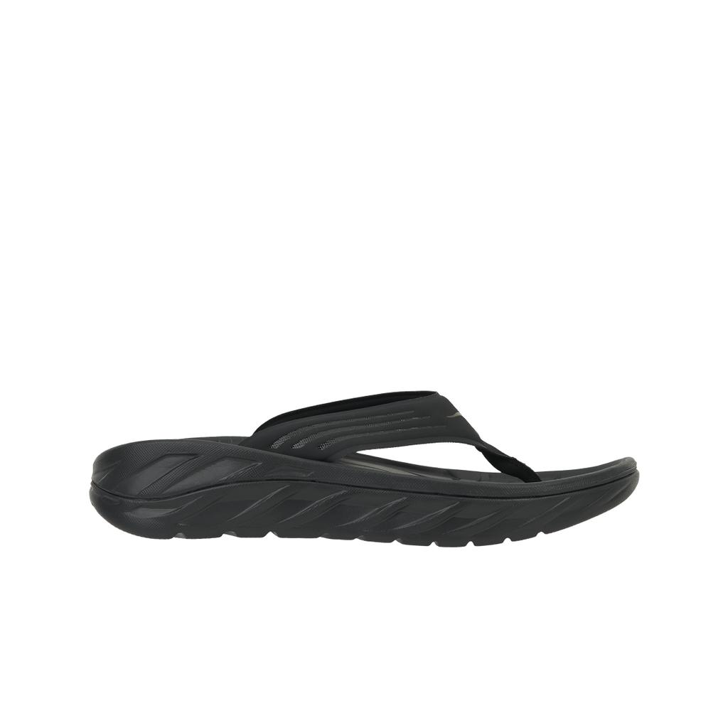 HOKA Ora Recovery Flip Slide Черные мужские кроссовки Dark-Gull-Grey 1099675-BDGGR