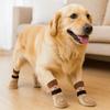 4pcs/set Thickened Anti-Slip Dog Socks Breathable Pet Paw Protector Puppy Warm Sock  Outdoor Use