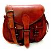 10''Goat Leather Bag Genuine Purse Handbag Shoulder Real Brown Women's New