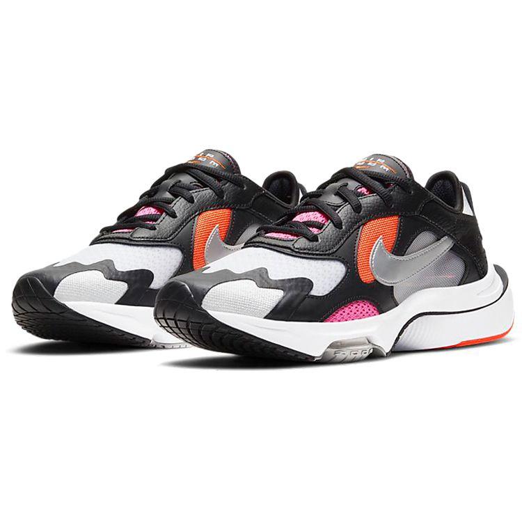 Nike Air Zoom Division Повседневная амортизация Нескользящие Износостойкие Кроссовки с низким верхом Женские кроссовки Черный Розовый Серебристый CK2950-003