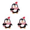 50pcs Candy Gifts Package Cards Cartoon Pattern for Party Festive (Penguin)