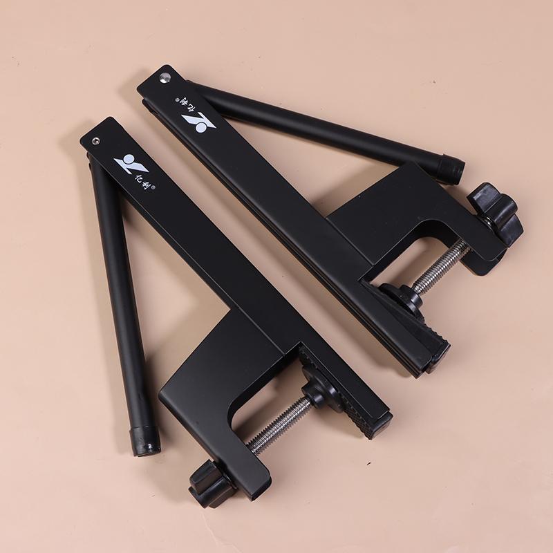 Легко устанавливаемая сетка для настольного тенниса со стойками - Портативный набор сеток для пинг-понга с регулируемым зажимом, подходит для толщины стола от 1,5 см до 7 см