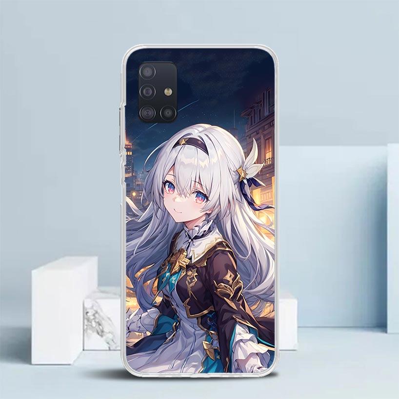 Чехол Honkai Star Rail Firefly Мягкий для Samsung Galaxy A12 A22 A32 A52 A72 A02S Чехол для телефона Note 20 Ultra 10 S10 Plus A51 A71 A50