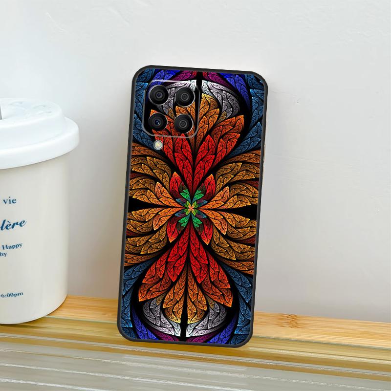 Vintage Ornament Case For Samsung Galaxy M14 M54 M34 M13 M15 M36 M55 M35 M56 M16 M31 M11 M53 M12 M32 M52 M06