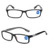 Eye Protection Oblong Eyeglasses Blue Ray Blocking Hyperopia Glasses  Men Women