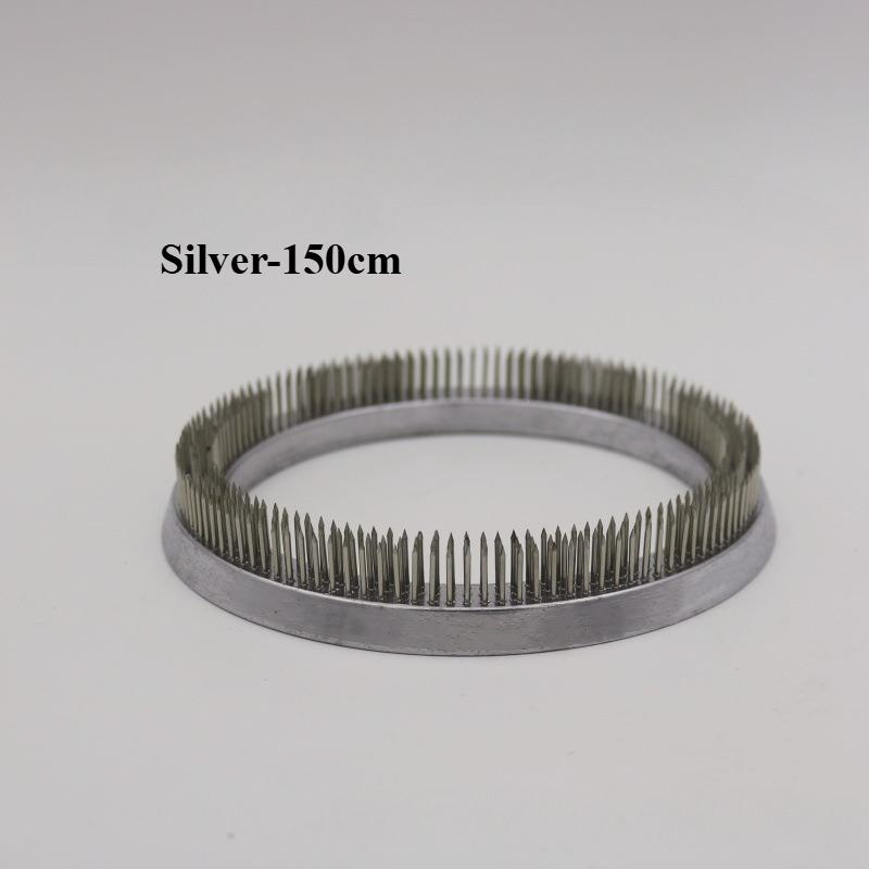 Silver/Gold/Black 70/120/150/200cm Round Kenzan Ring Japanese Flower Arrangement Base Stainless Copper Ikebana Florist Tool