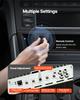 Моноблочный автомобильный усилитель, 1200 Вт RMS MAX, Стабильная работа на 1/2/4 Ом, 1-канальный усилитель класса D для автомобильного аудио с дистанционным управлением уровнем сабвуфера, Фильтр низких частот,