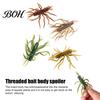 Artificial Swimbait 1/3/5Pcs 9.5cm/9g Floating Soft Lure with Multi-Tentacles, Realistic Topwater Fishing Lures Bionic Bait, for Freshwater Saltwater