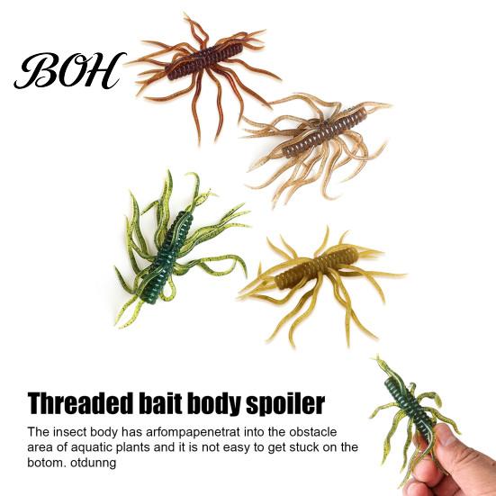Artificial Swimbait 1/3/5Pcs 9.5cm/9g Floating Soft Lure with Multi-Tentacles, Realistic Topwater Fishing Lures Bionic Bait, for Freshwater Saltwater