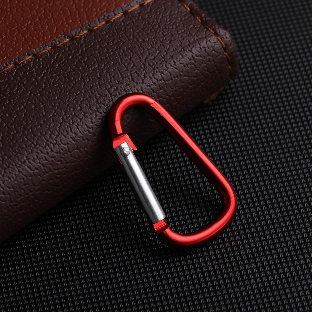 7-colors Aluminium Equipment Buckle Keychain Climbing Buckles Camping Hiking Hook Alloy Carabiner
