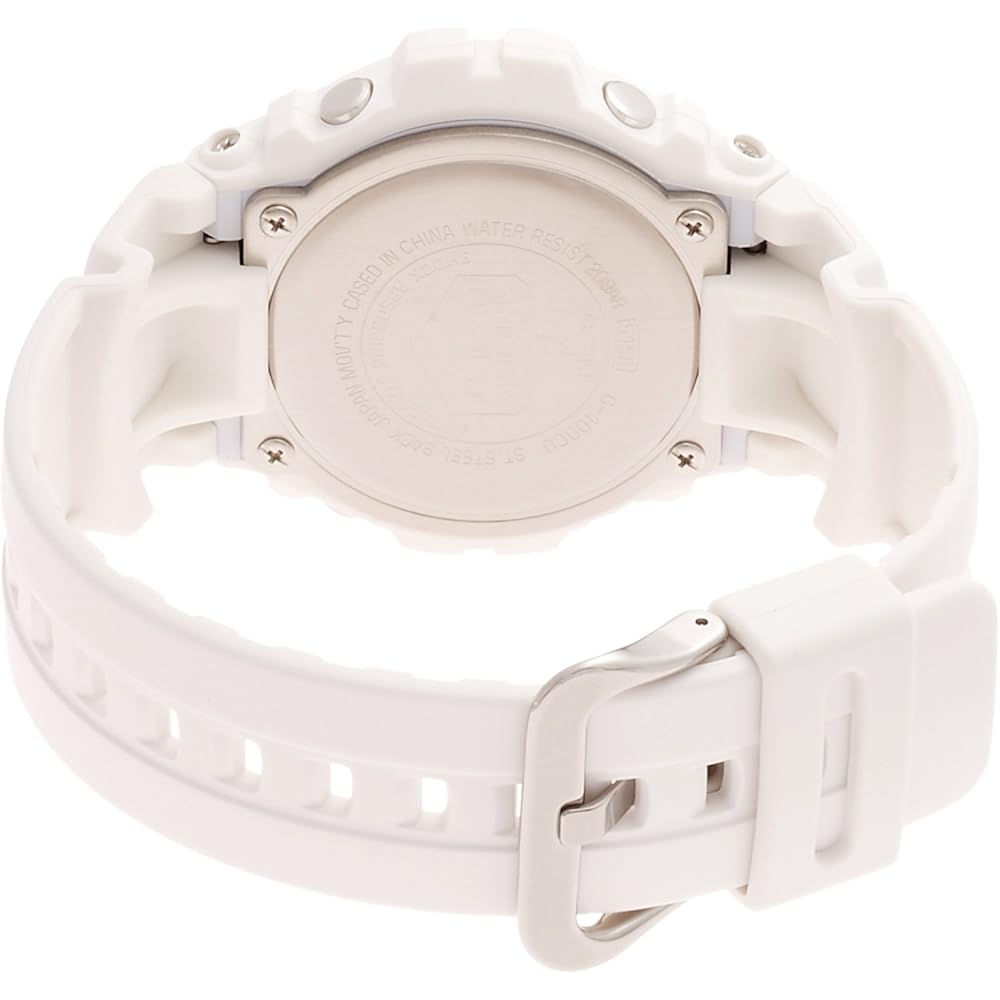 Casio G-Shock G-100CU-7AJF Men's Watch Water Resistant Digital Display White