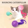 Прыгающие гусеницы - Безопасные интерактивные - Устойчивые резиновые мячи для бросания, мячи с отверстиями, прыгающие мячи, игрушки