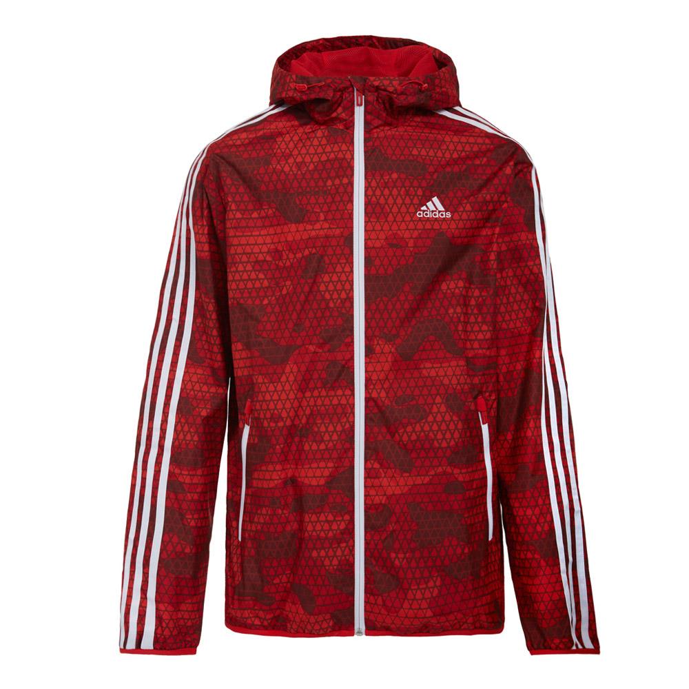 adidas Куртки Мужские Красные С капюшоном Умеренные Другое AJ3670