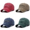 Letter Logo Baseball Hat Cotton Windproof Adjustable Cap For Everyday Outdoor Wear