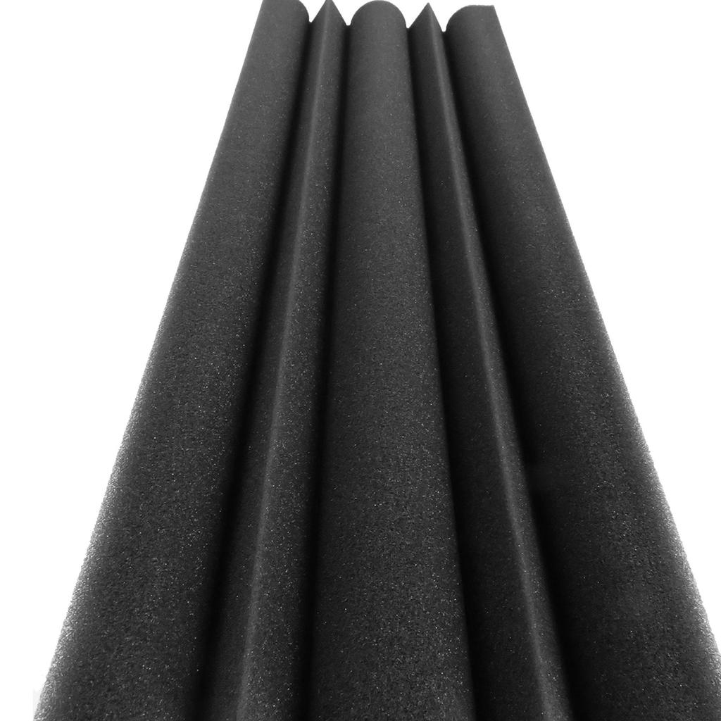 4 PCS 30 * 18 * 18 Cm Acoustic Foam Panels High Density Sound Insulation Fire Retardant Bass Strap Foam for Home Studio