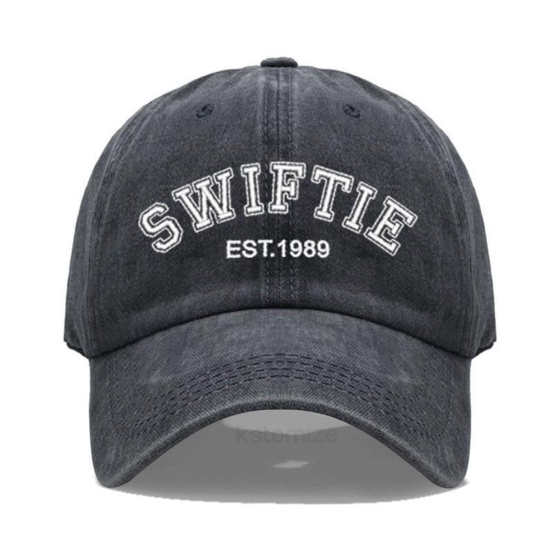 SWIFTIE 1989 Embroidery Baseball Cap for Men Women Unisex Washed Cotton Dad Hat Sun Hat Gift Fans Outdoor Sports Dropshipping