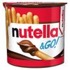 Nutella & Go! Крем для намазывания с фундуком и какао и хрустящие палочки 52 г