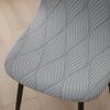 2 Pack Elastic Textured Dining Chair Covers Non Slip Durable Protector For Kitchen Furniture