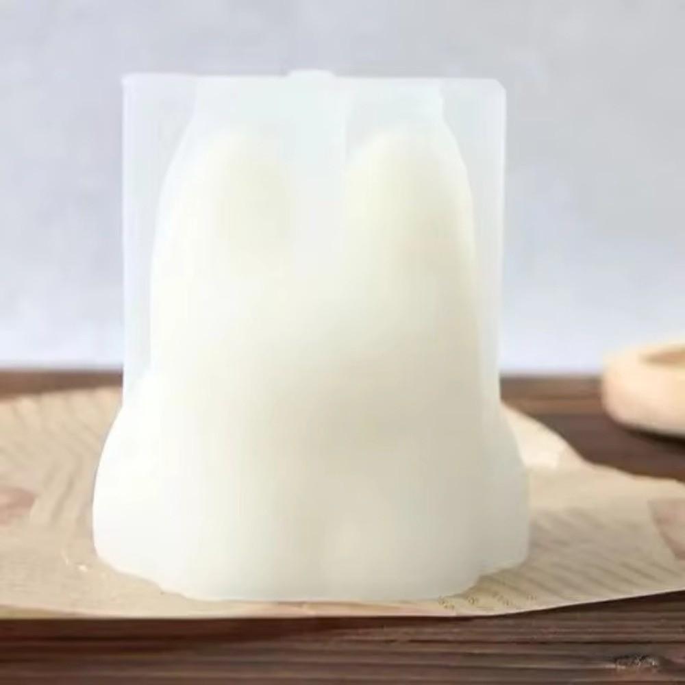 3D Shape Silicone Cat Mold Reusable Jelly Bowl Durable Cake Mold Kitchen Use