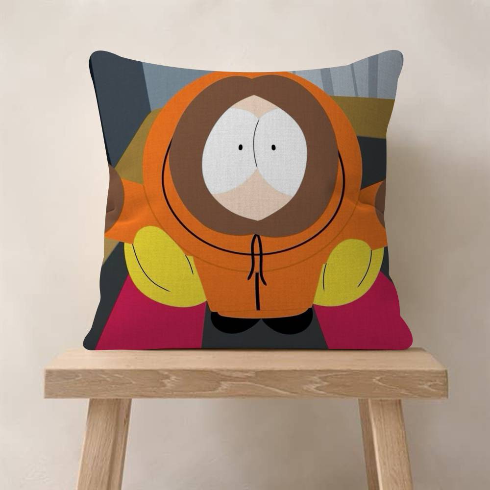 Cartoon SSouth cute PPark Cushion Cover Inches Farmhouse Decor Home Throw Pillow Covers for Couch Decorations