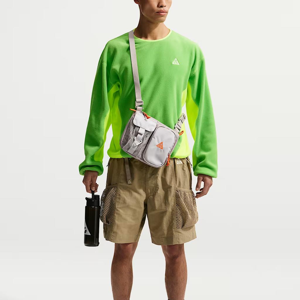 Nike ACG Wolf Tree FW25 Polartec Легкий флисовый свитшот с круглым вырезом Свободный с длинным рукавом Мужской свитшот HV1118-307