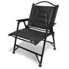 RcrCamp Carbonate Chair Black с футляром для хранения Разборный складной стул Rover из поликарбоната Алюминиевый стул Алюминиевый шезлонг Компактный складной