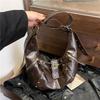 Сумки через плечо из искусственной кожи в стиле ретро, американском стиле, с заклепками и пряжкой, сумка кроссбоди, модный дизайн, корейский стиль, стиль локомотива, подмышечная KTY