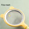 Кухонный сетчатый фильтр с пластиковой ручкой, пищевой сорт, просеиватель для муки, инструмент для детского питания, дуршлаг, ложка, многофункциональный кофе, чай, сок
