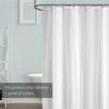 1PC Shower Curtain Household Plain Color Thickened Impermeable Cloth Quick Drying Waterproof and